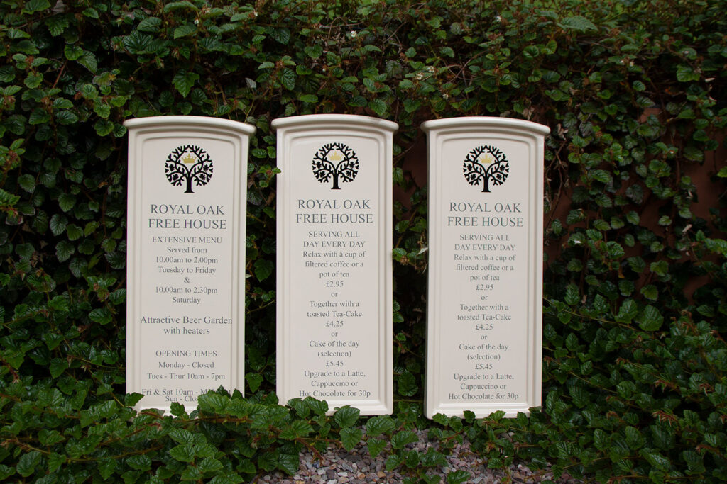 High-quality business signs made to suit your company, crafted at The Sign Maker.